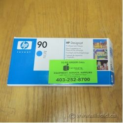 HP 90 Cyan Printhead and Cleaner (C5055A)